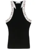 Max Mara Pleiadi sequin-embellishment top - Black