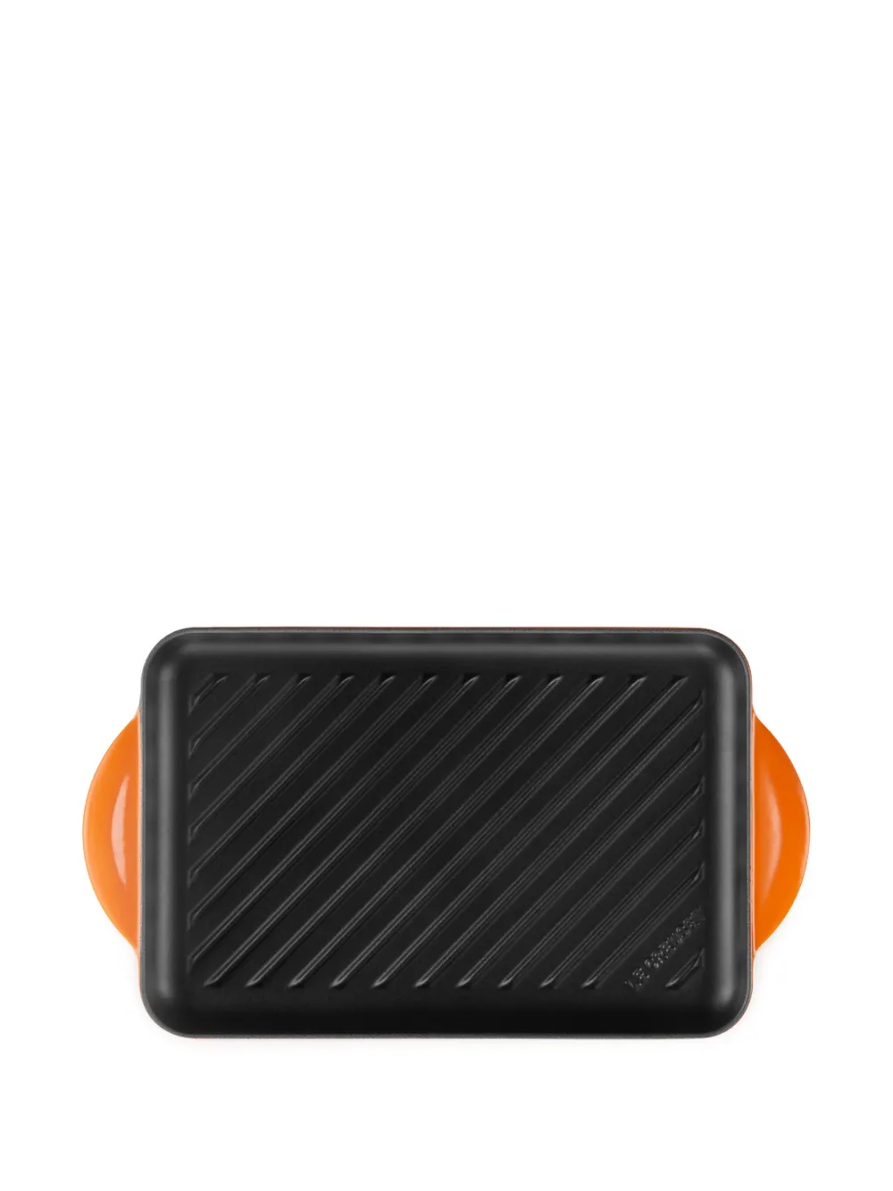 Le Creuset Traditional Rectangular Grill In Orange