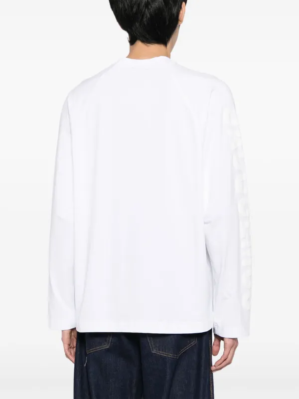 【関税&送料込】JACQUEMUS T-shirts and Polos White Jacquemus Le Tshirt Typo logo-print T-shirt | White | FARFETCH
