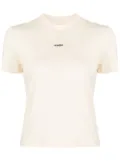 Jacquemus Le T-shirt Gros Grain top - Yellow