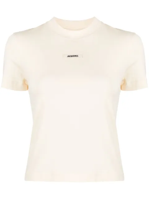 Jacquemus Le T-shirt Gros Grain top