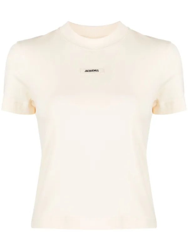 Jacquemus Le T shirt Gros Grain Top Farfetch