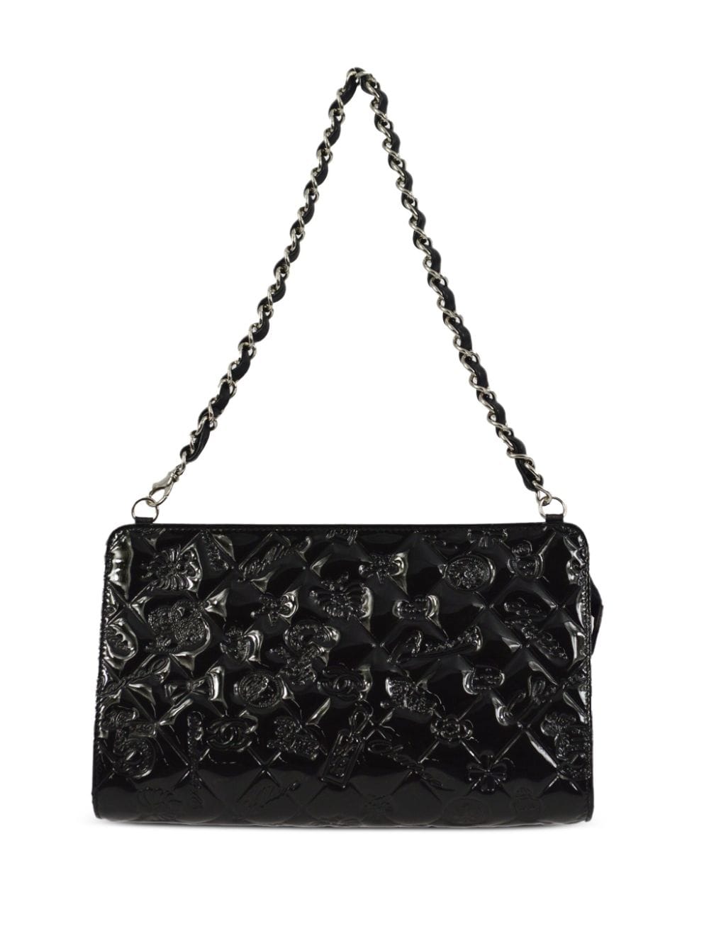 Pre-owned Chanel 2009 Icon Handbag In Black