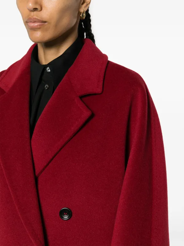Max Mara Addurre double-breasted Coat | Red | FARFETCH