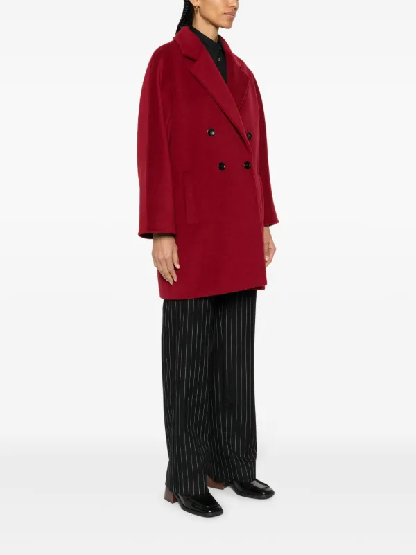 Max Mara Addurre double-breasted Coat | Red | FARFETCH