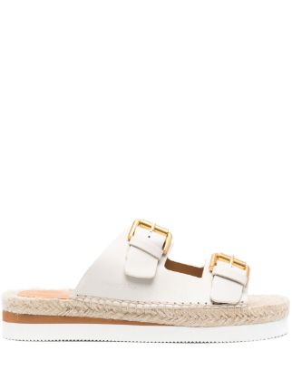 See By Chloé Leather Thong Sandals - Farfetch