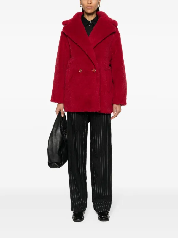 MaxMara【DIRITTO】大人気フォックスファー付きウールコート全色