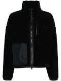 Canada Goose Simcoe fleece zip-up jacket - Black