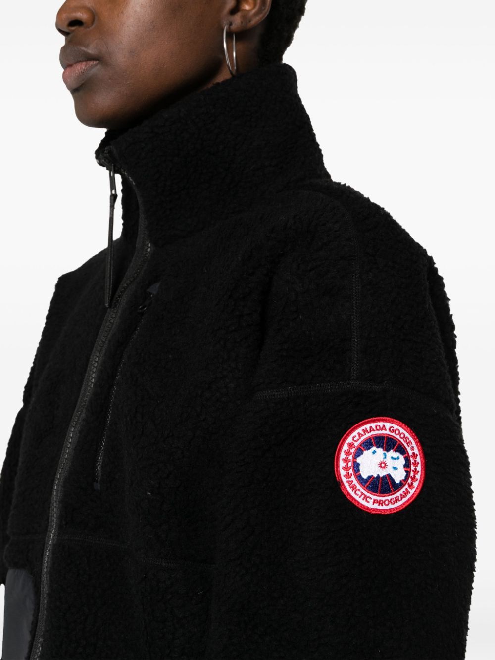 Canada Goose Simcoe fleece zip-up jacket Women