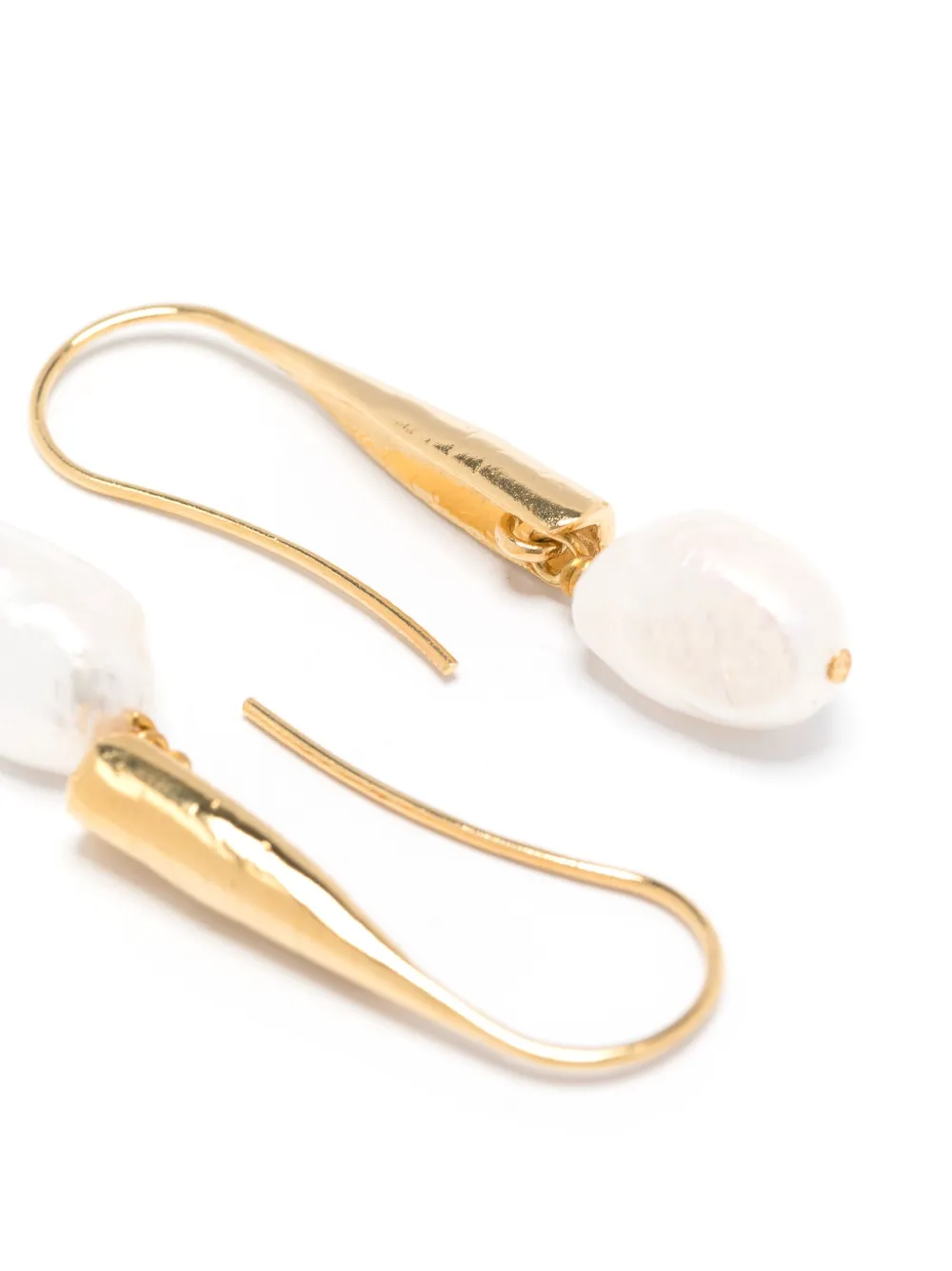 Forte Forte Oorbellen met parel - Goud