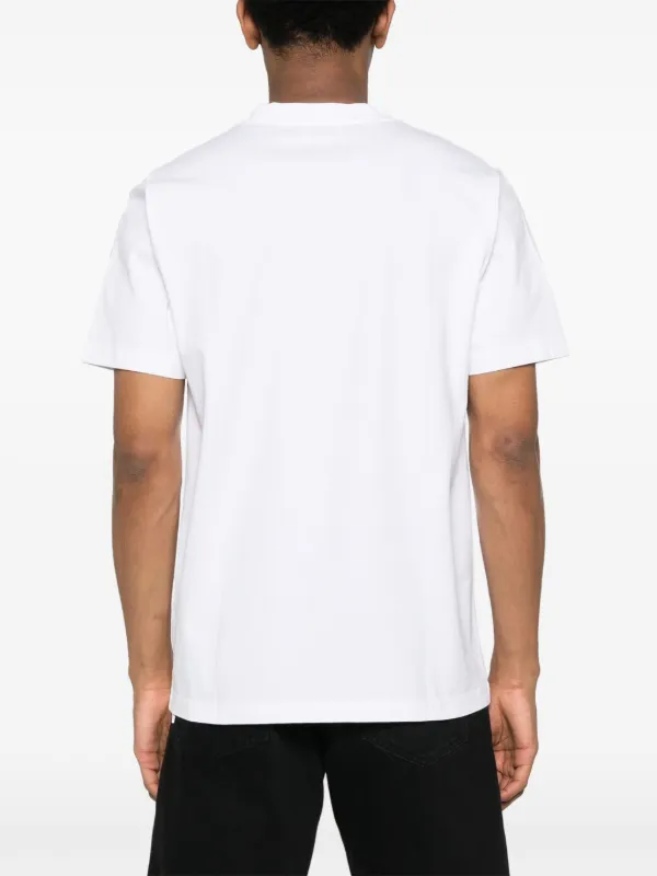 Off-White logo-print Cotton T-shirt | White | FARFETCH