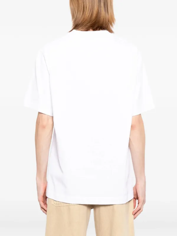 Jacquemus Le T-shirt Gros Grain Top | White | FARFETCH ID