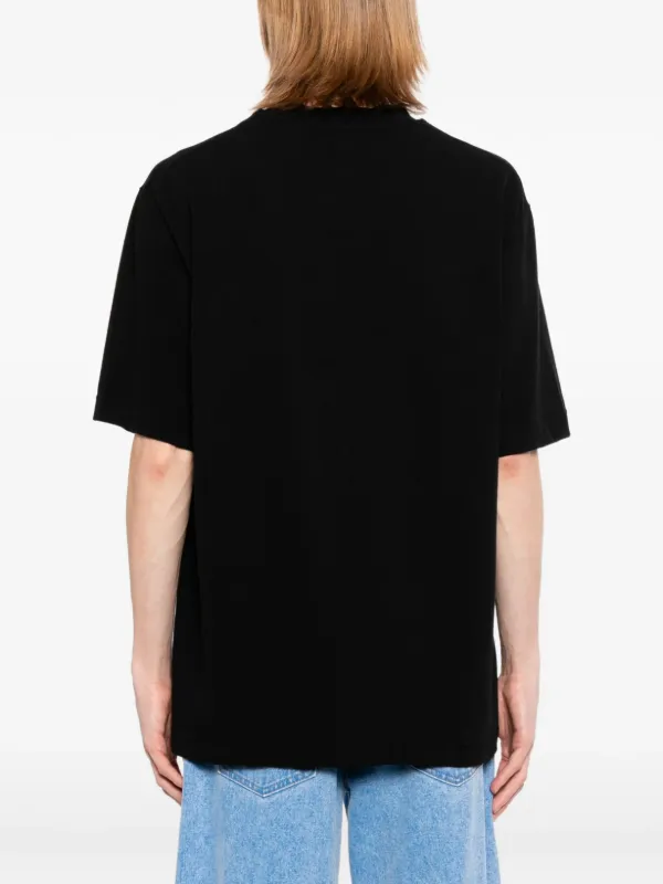 Jacquemus The Gros Grain T-shirt | Black | FARFETCH
