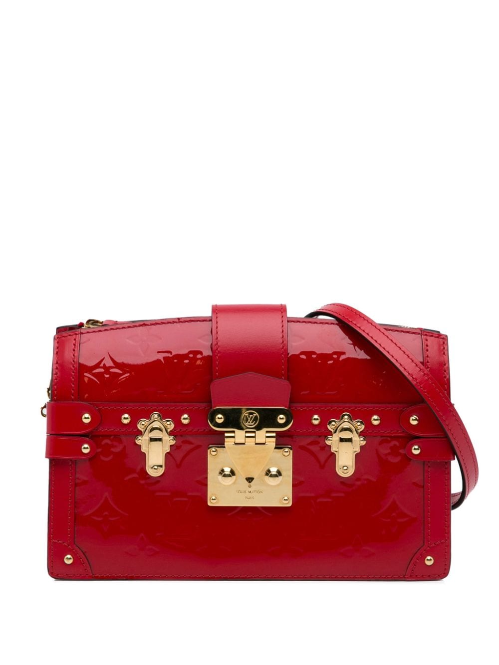 Pre-owned Louis Vuitton 2019  Trunk Clutch Bag In Red
