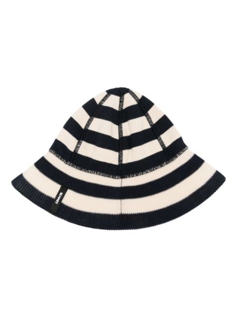 Sunnei Magliaunita striped bucket hat