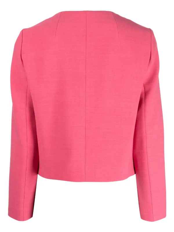 Pink blazer topshop hotsell