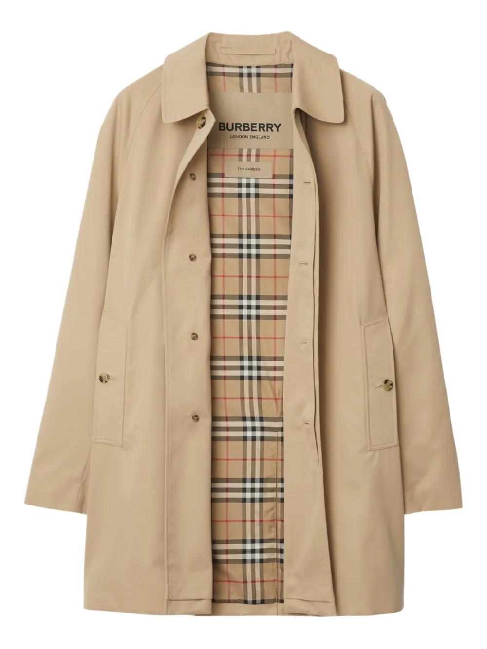 Burberry Camden Heritage Car Coat Neutrals FARFETCH PH
