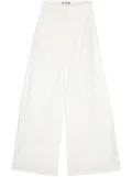 Sunnei high-waist drop-crotch trousers - White