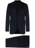 LUIGI BIANCHI MANTOVA single-breasted virgin wool suit - Blue