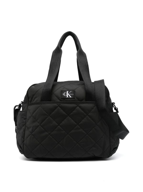 Calvin klein quilted on sale handbag