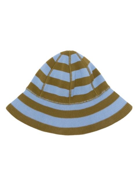 Sunnei Magliaunita striped bucket hat