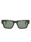 Snob Giuan Mari square-frame glasses - Brown