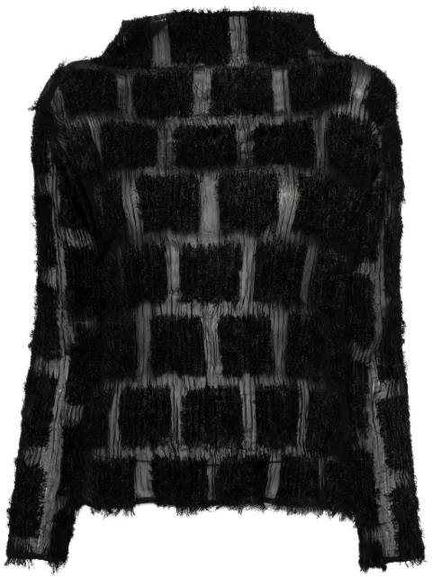 Issey Miyake Hemd mit Falten