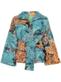 Rianna + Nina The Kipos Claudia Brocade blouse - Blue