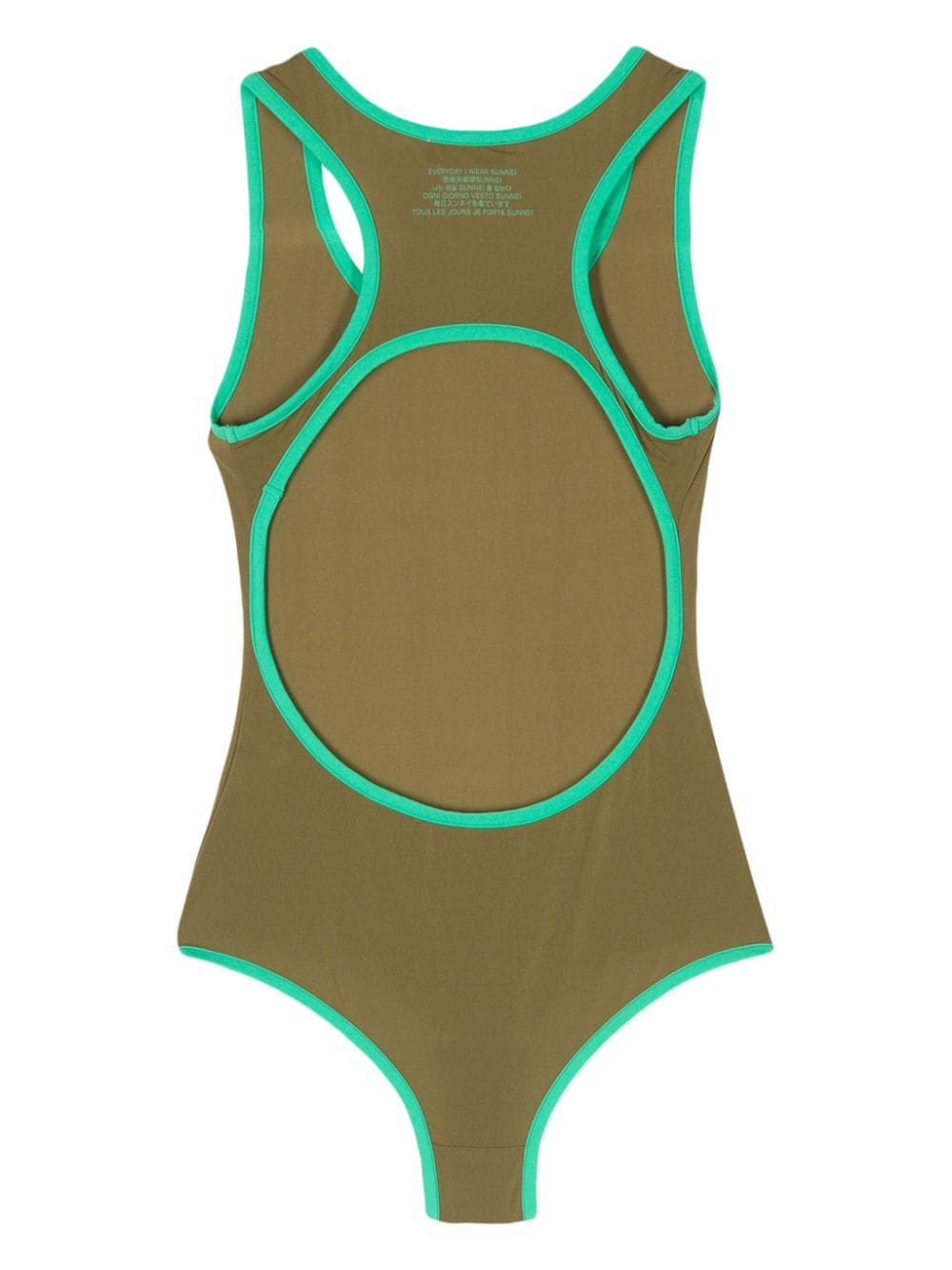 Sunnei Stretch body - Groen