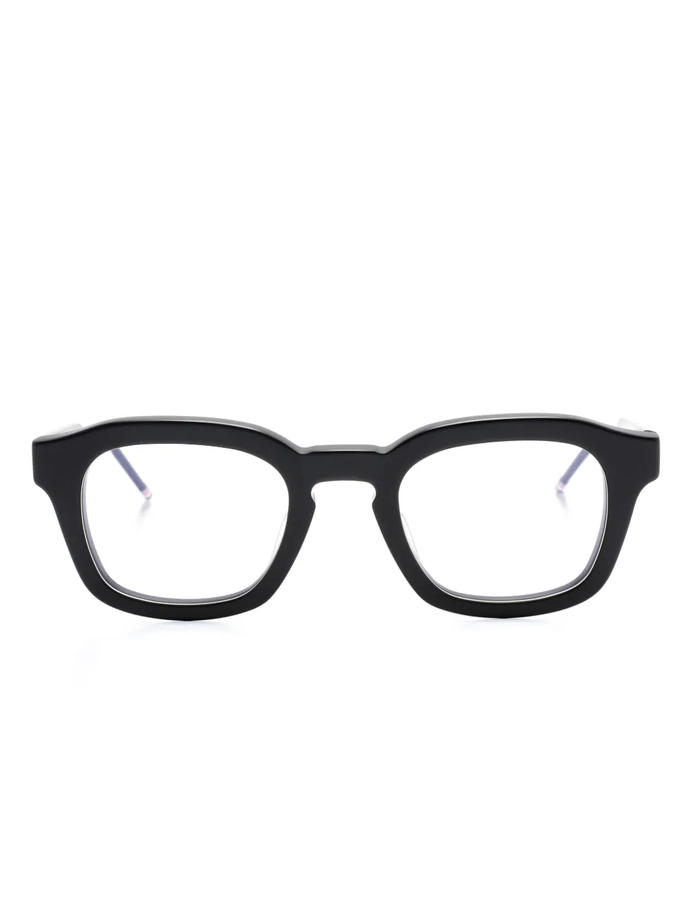 Thom Browne Eyewear Bril met wayfarer montuur Zwart