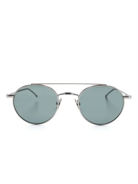 Thom Browne Eyewear titanium round sunglasses
