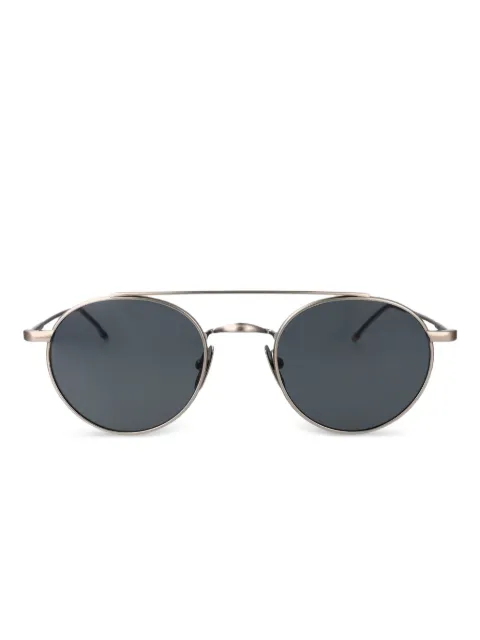Thom Browne Eyewear titanium round sunglasses