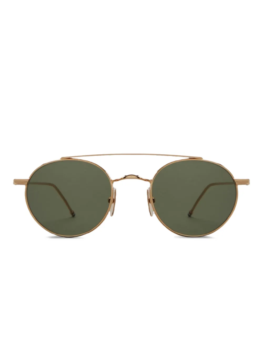 Thom Browne Eyewear round-frame sunglasses | Gold | Image 1
