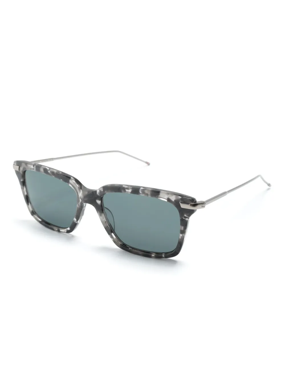 Thom Browne Eyewear Zonnebril met vierkant montuur - Grijs