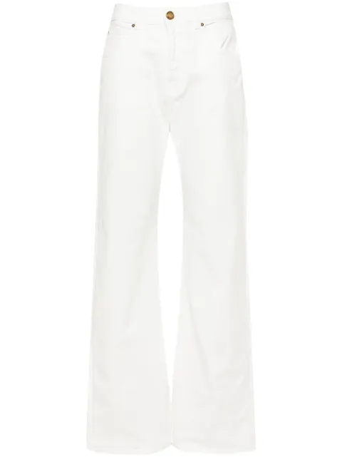 PINKO Wanda high-rise wide-leg jeans