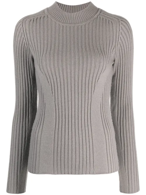 Pull nervuré à col montant - Calvin Klein - Modalova