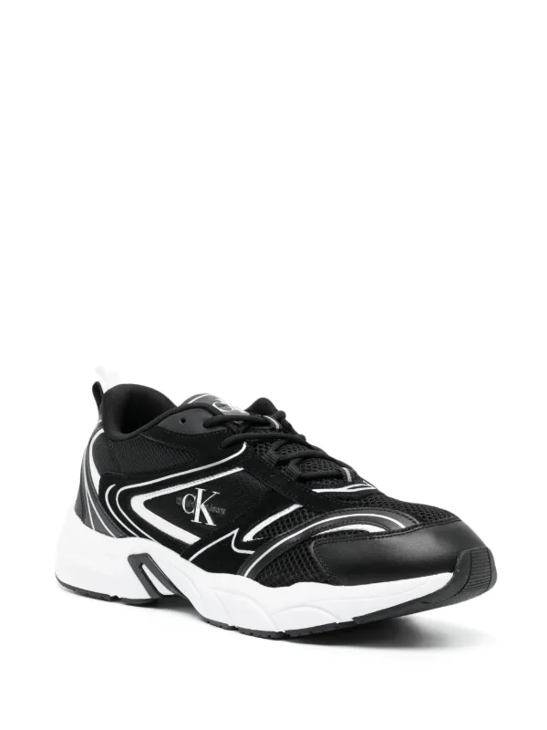Calvin Klein Su Mesh Panelled Sneakers Farfetch