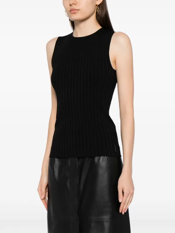 Calvin klein sleeveless tops discount