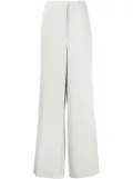 CK Calvin Klein twill wide-leg trousers - Green