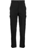 Calvin Klein Tech tapered-leg trousers - Black