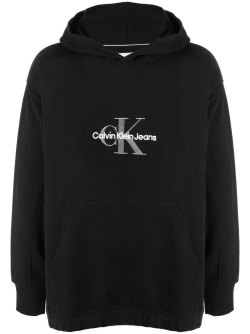 Hoodie Archival Monologo à logo brodé - Calvin Klein - Modalova