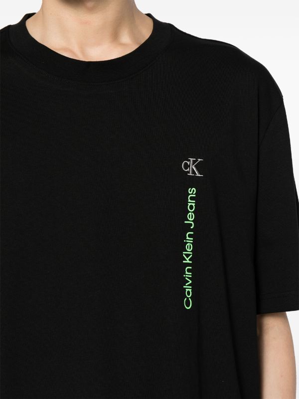 Calvin Klein logo-print Cotton T-shirt - Farfetch