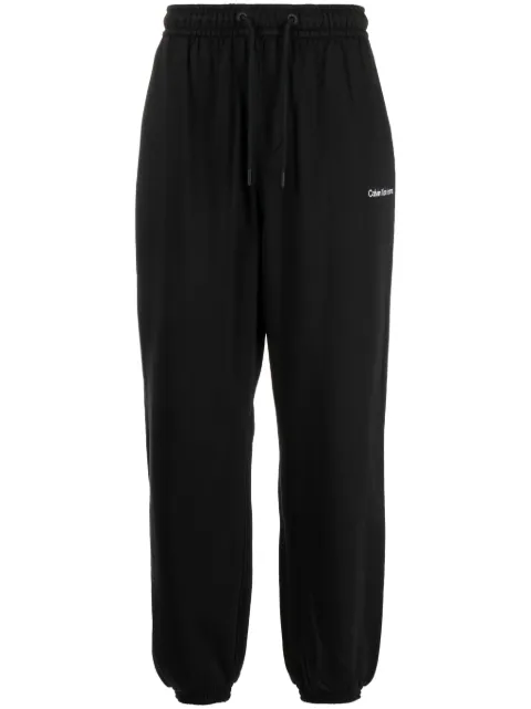 Calvin Klein Institutional logo-embroidered track pants