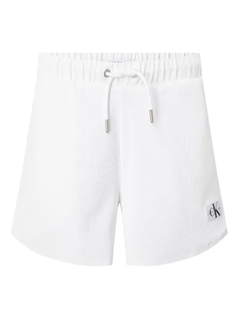 Calvin Klein logo-patch shorts