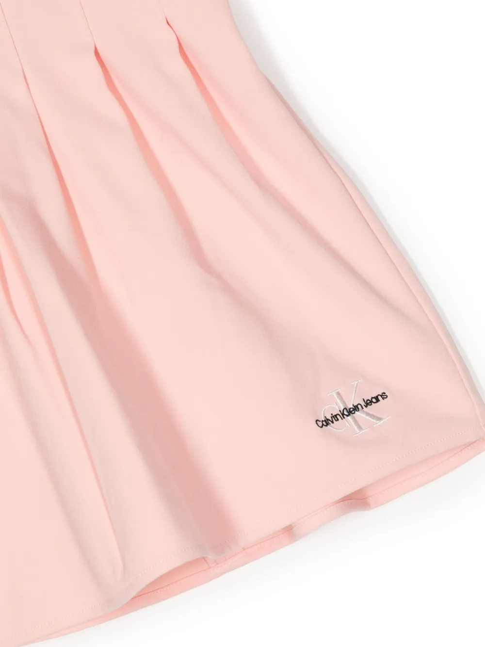 Calvin Klein Kids Jurk met geborduurd logo Roze