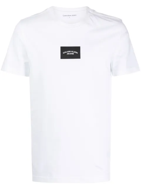 Calvin Klein logo-print cotton T-shirt