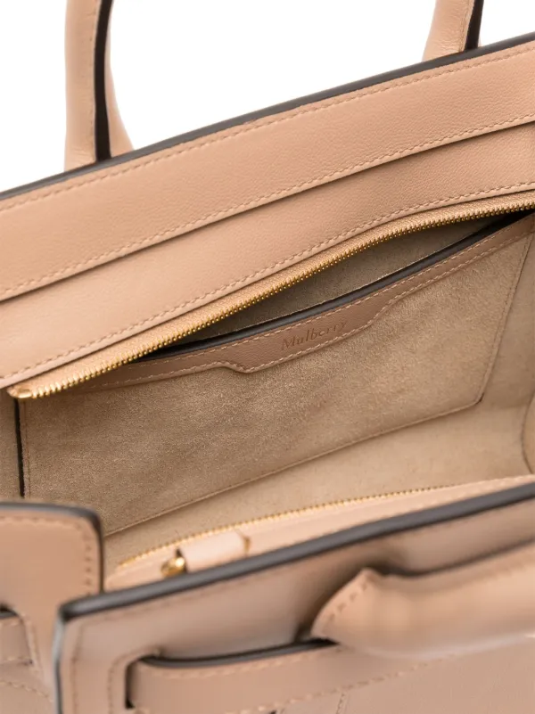 Mulberry Zipped Bayswater Leather Mini Bag | Pink | FARFETCH