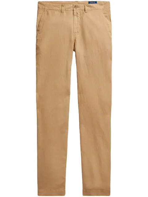Polo Ralph Lauren pantalon en lin mélangé