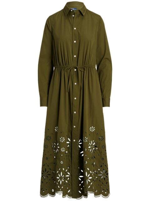 Polo Ralph Lauren Jessica broderie-anglaise cotton shirtdress