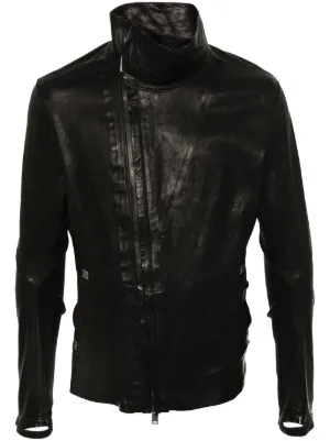 Mens leather deals jackets with hood